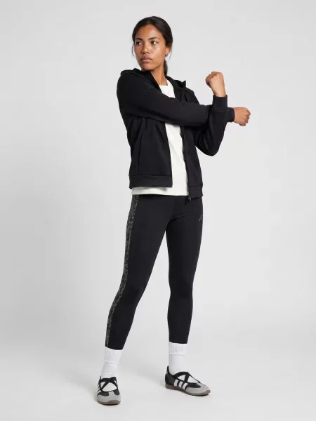 Hanorac cu glugă Adidas negru