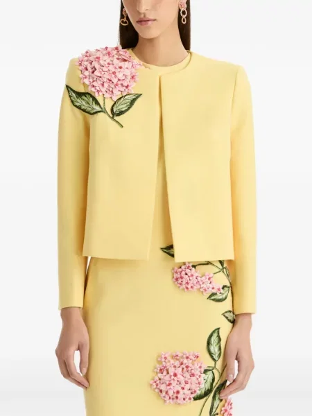 Geacă Oscar De La Renta galben