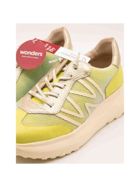 Pantofi Wonders galben
