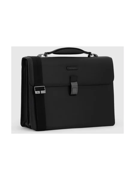 Torba na laptopa Piquadro czarna