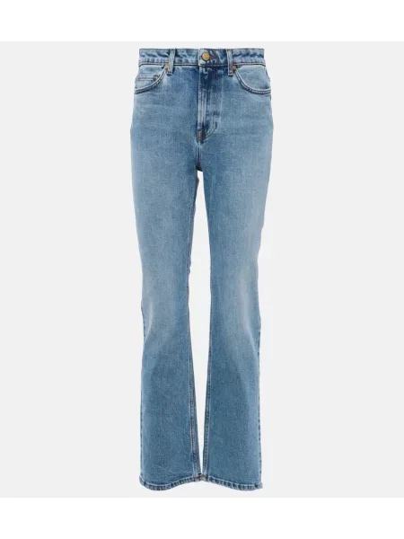 Proste jeansy Tove niebieskie