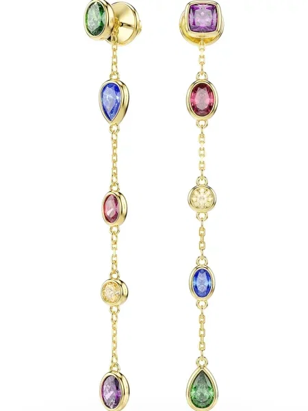 Swarovski сережки позолочені з цирконієм IMBER
