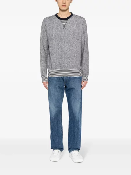 Sweter Private Stock w paski niebieski