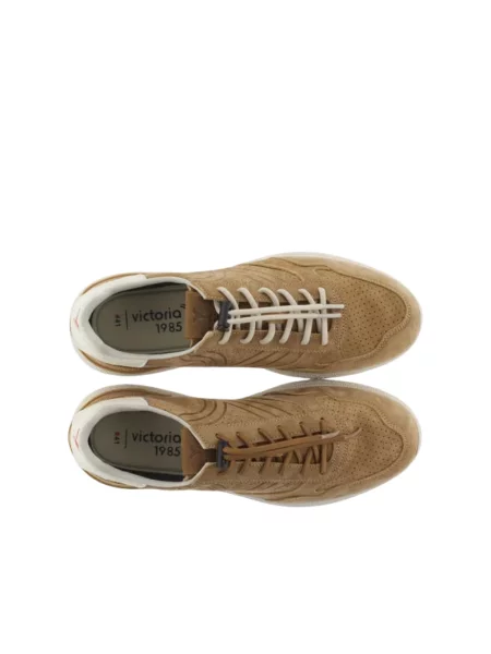 Sneakersy Victoria zamszowe brązowe