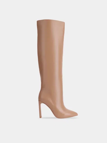 Ботфорты Miraton бежевые