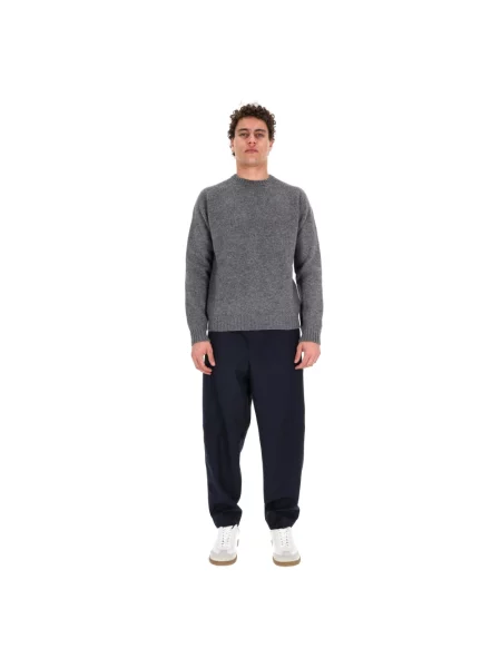 Dzianinowy sweter Herno szary