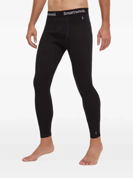 Pantaloni de schi Smartwool cu autograf negru