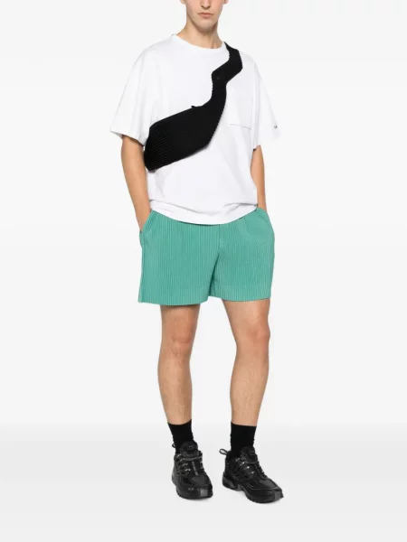 Шорти Homme Plissé Issey Miyake зелено