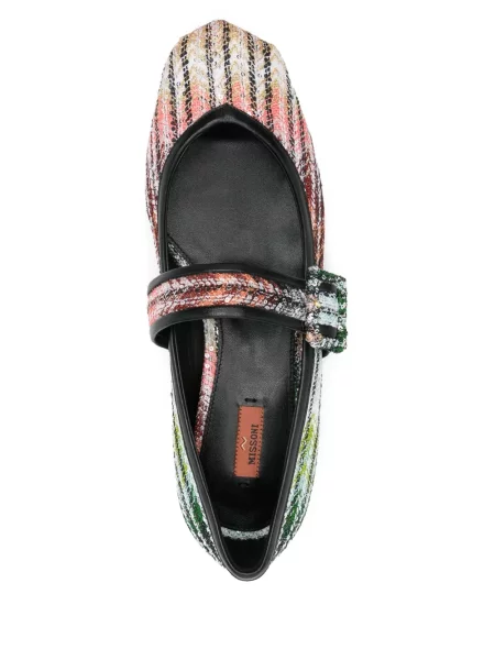 Gradient μπαλαρίνες Missoni μαύρο