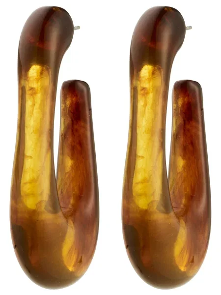 Pilgrim Uhani Elijah svetlo rjava