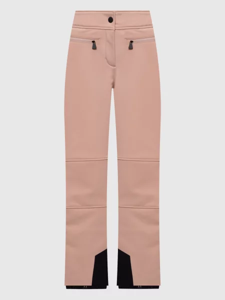 Лыжные штаны Moncler Grenoble розовые