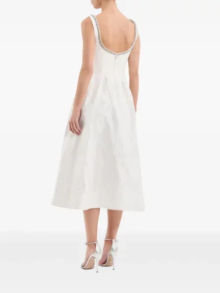 Rochie midi Rebecca Vallance alb