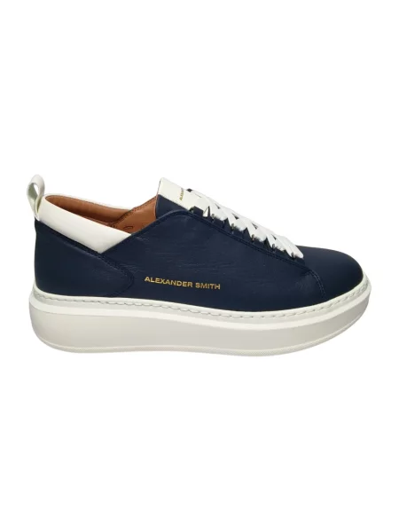 Sneakersy Alexander Smith niebieskie