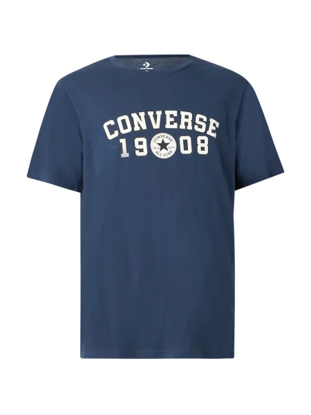 CONVERSE Tricou albastru alb