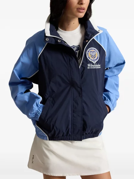 Велурени бягане с яка чорапи Polo Ralph Lauren синьо