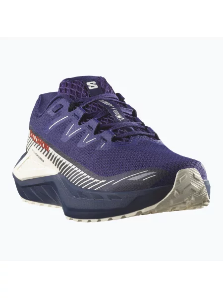 Кросівки для бігу Salomon DRX Defy Gravel astral aura/maritime blue/vanilla ice сині