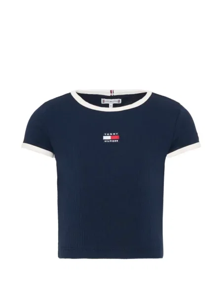 Koszulka dziecięca Tommy Hilfiger niebieska