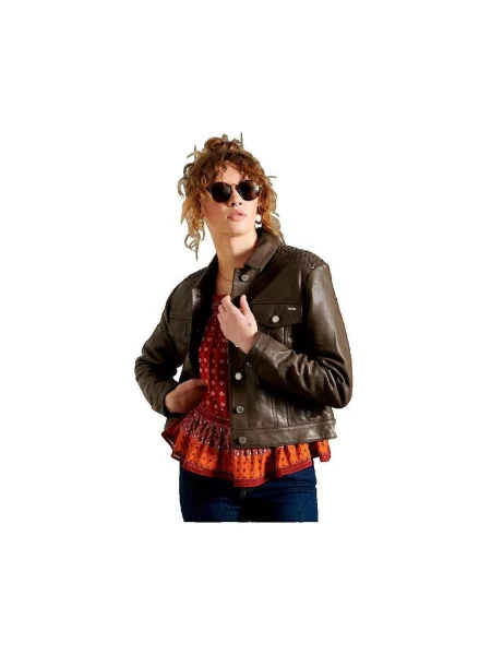 Vestă Superdry bej