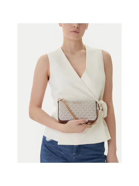 Τσάντα Michael Kors Jet Set μπεζ