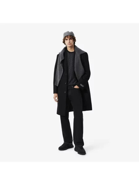Lacoste Koszulka Z Dżerseju Z Monogramem szary