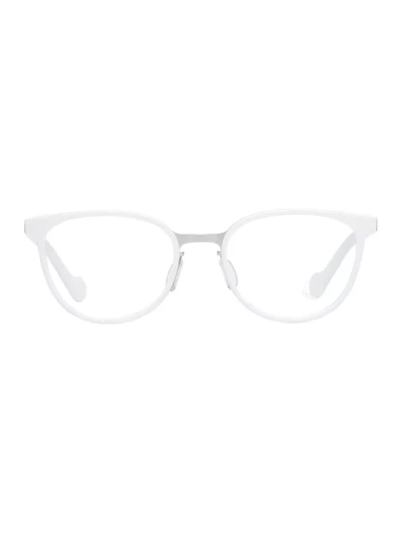 Okulary przeciwsłoneczne Moncler białe