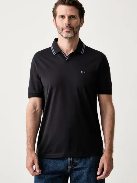 Tricou polo Armani Exchange