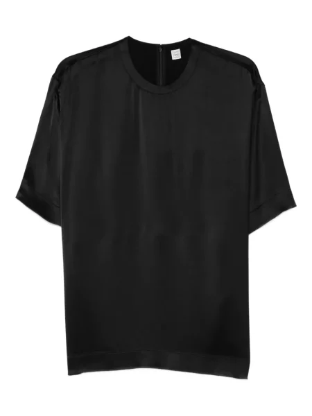 Tricou Toteme din satin negru