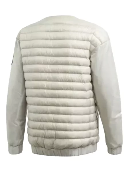 Pruhované krajkové pruhované tričko Adidas s vázáním šedé