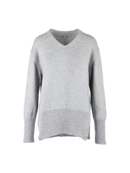 Sweter Liviana Conti z kaszmiru szary