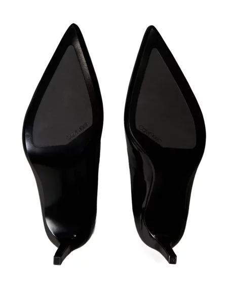 Pantofi cu toc Calvin Klein din piele negru