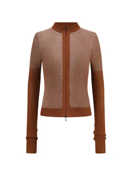 Cardigan Oude Waag tricotate maro