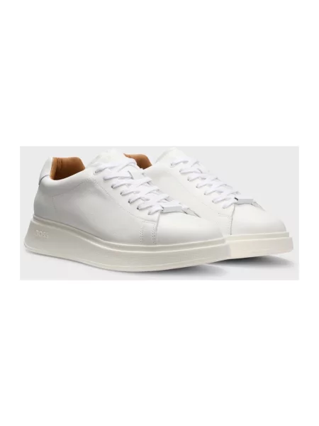 Sneakersy Boss białe