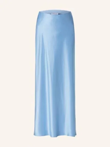 Mrs & Hugs Saténová Sukně tmavě modrá