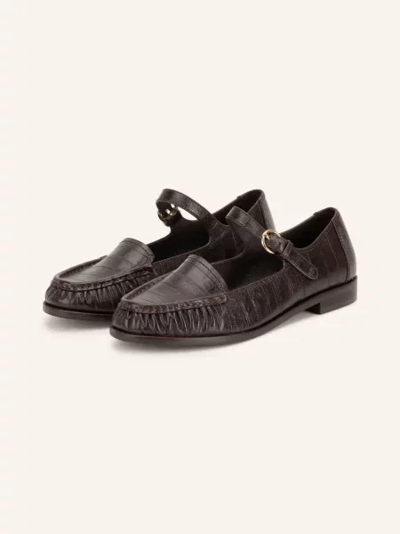 Jeffrey Campbell Mary Jane Baleríny Lillith tmavě hnědá