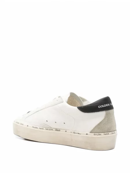 Sneakers Golden Goose Hi Star σουέντ λευκό