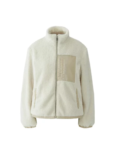 Bluza rozpinana Oui beżowa