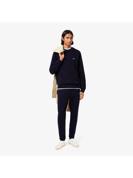 Lacoste Spodnie Dresowe Slim Fit granatowe