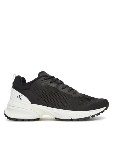 Calvin Klein férfi cipő Hike Runner Tech Knit Fekete/Fényes Fehér. Méret: 40 EU fehér