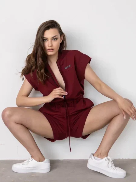 Комбинезон Totalfit красный
