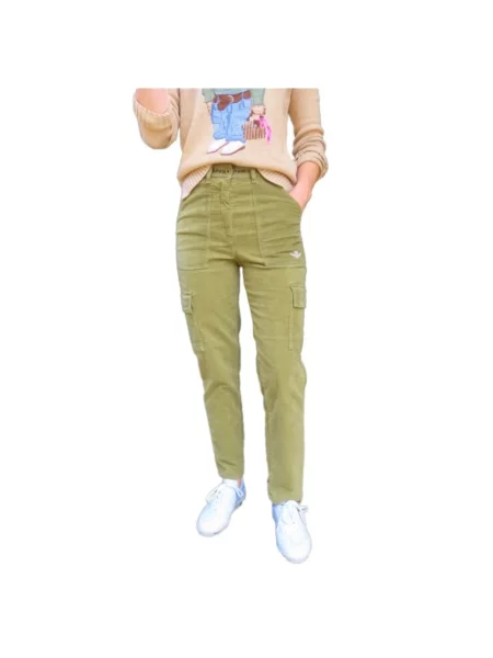 Spodnie cargo Aeronautica Militare zielone