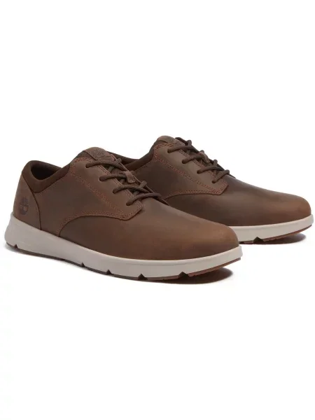 Čipkované tenisky Timberland hnedá