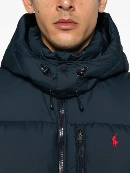 Ватиран яке Polo Ralph Lauren синьо