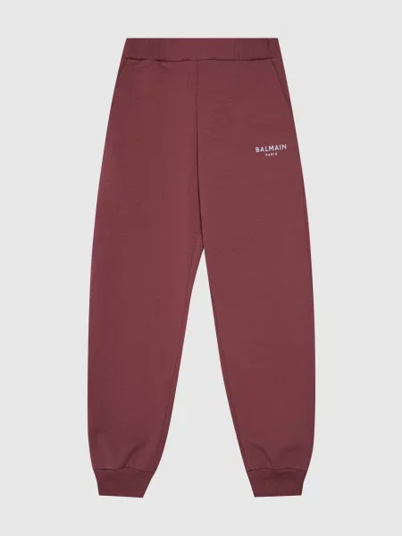 Дитячі бордові джогери Balmain
