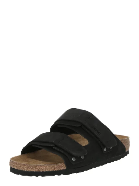 Sneakers Birkenstock Uji Nubuck Leather/Suede Black EUR 37 negru