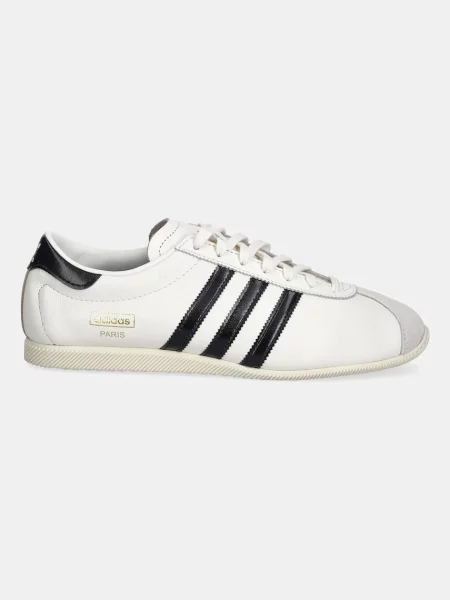 Δερμάτινα αθλητικά παπούτσια adidas Originals Paris W μπεζ