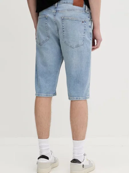 Tommy Jeans szorty jeansowe niebieskie