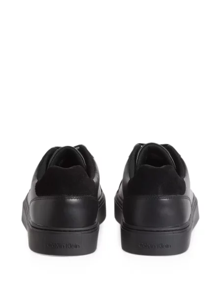 Sneakerși Calvin Klein cu autograf negru