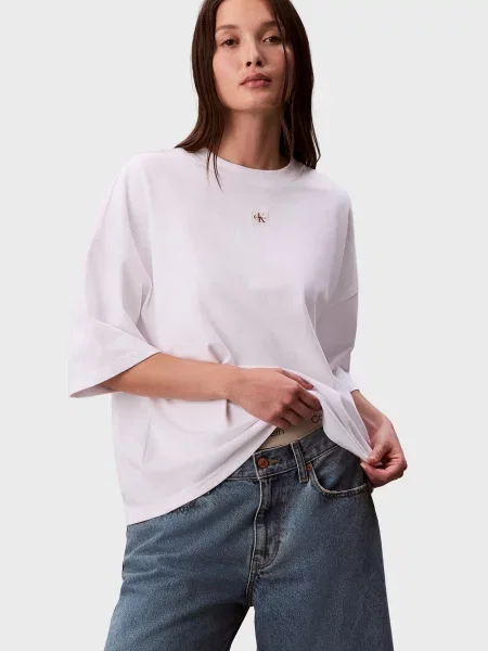 Футболка Calvin Klein Jeans біла