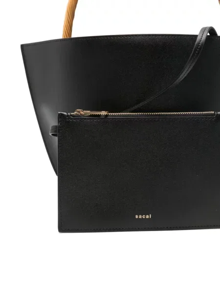 Geantă bucket Sacai negru