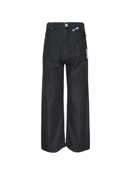 Blugi Maison Mihara Yasuhiro cu autograf negru